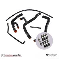 Eazi-Grip Silicone Hose and Clip Kit Race Black for Yamaha YZF-R6 2006+